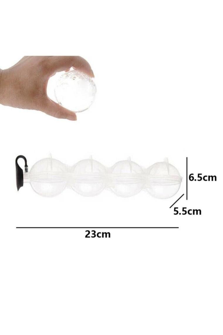Trustmoda 4'lü Mini Küre Buz Kalıbı