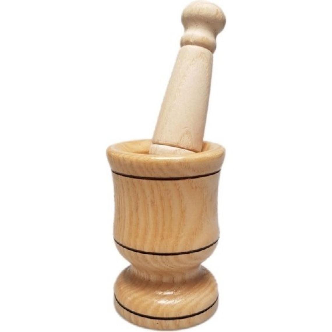 Bee Home Ahşap Havan Set 2 Parça