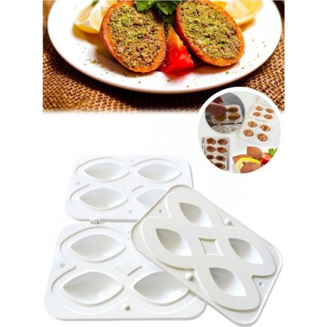 Qniay Plastik Içli Köfte Yapım Aparatı 4'lü