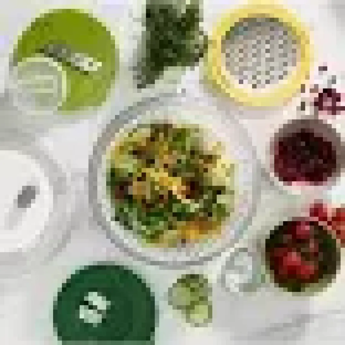 Joseph Joseph Multi-Prep 4 Parça Salata Hazırlama Seti - Multicolour