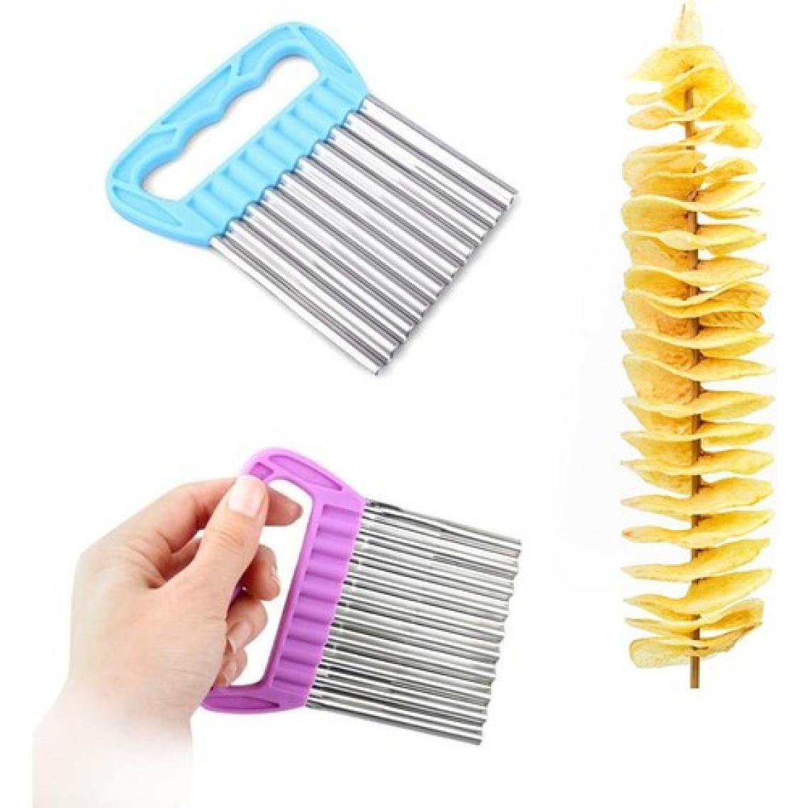 Pratik Chips Chopper Şekilli Sebze Ve Meyve Dilimleyici