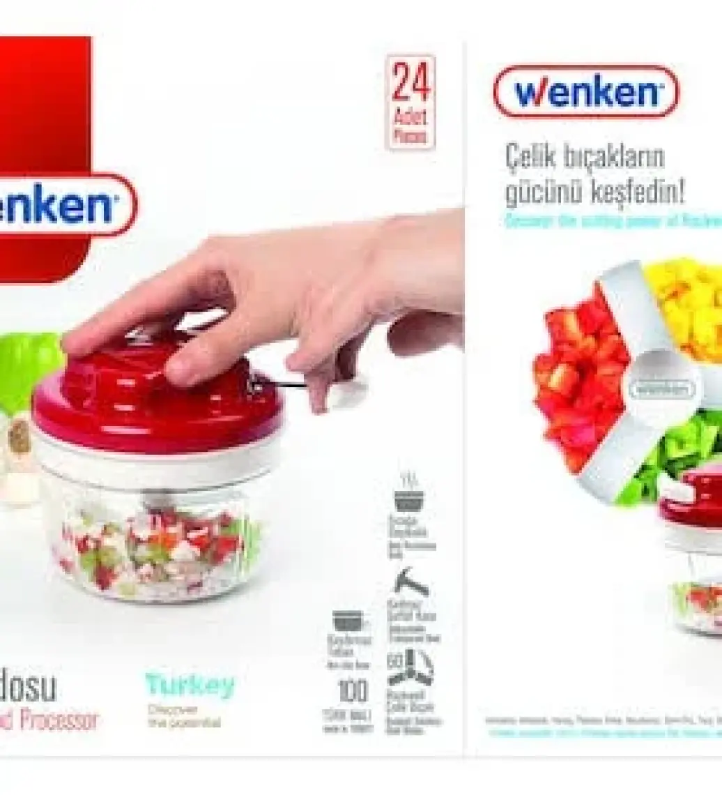 İkbal Home  Pratik İpli Doğrayıcı El Rondosu