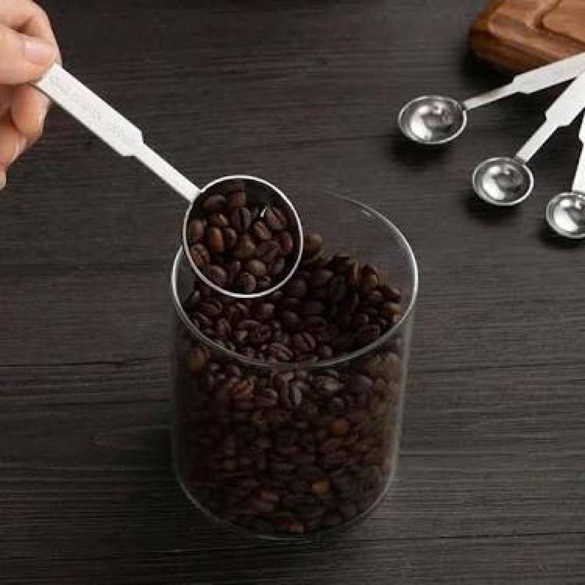 Biradlı Iles Gurme 5'li Çelik Ölçü Kaşığı