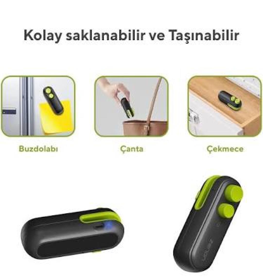 Zenon Şarj Edilebilir Paket/poşet Kapatıcı Zbs-01
