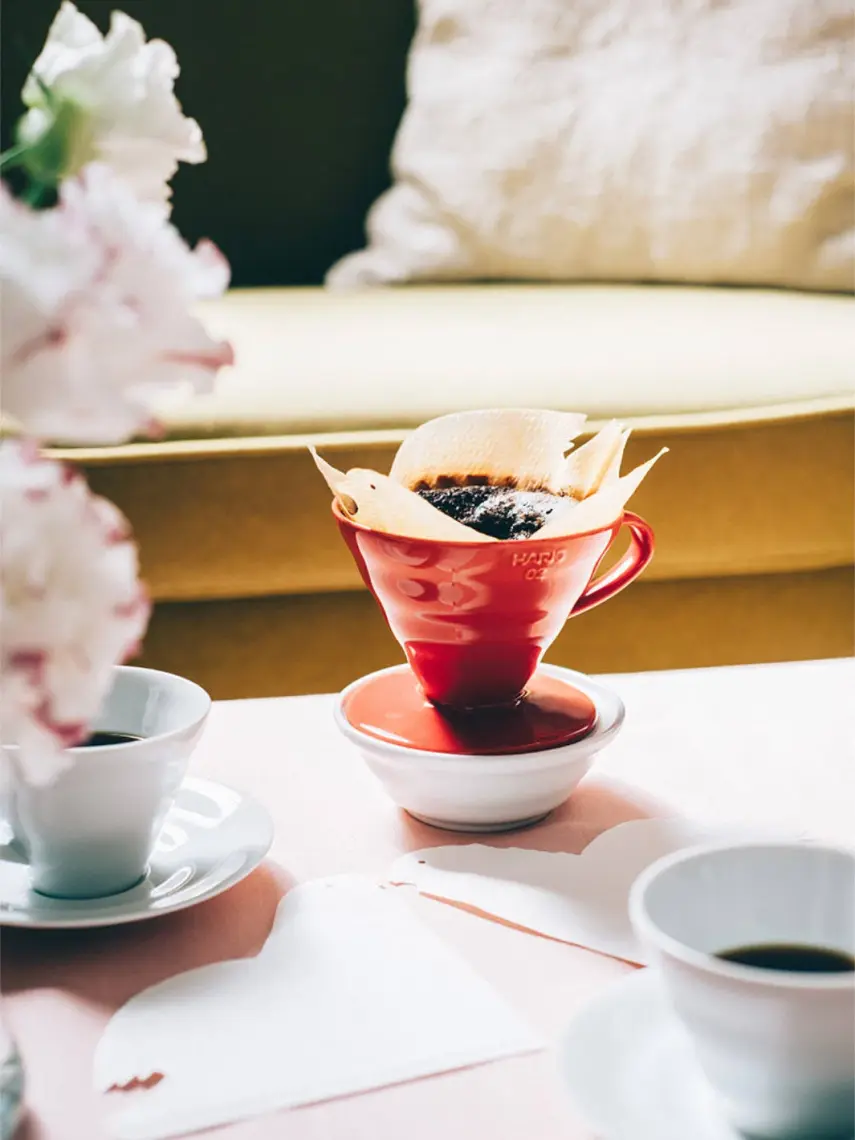 HARIO DRIPPER V60 02 CERAMIC (BEYAZ)