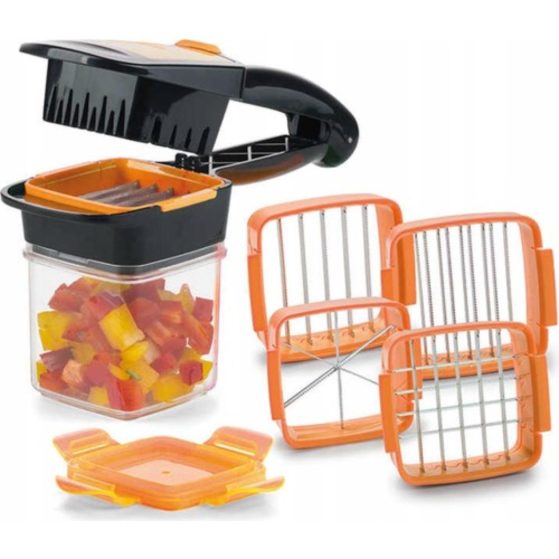 Pi İthalat Nicer Dicer Quıck 5 In 1 Pratik Hazneli Sebze Meyve Doğrayıcı
