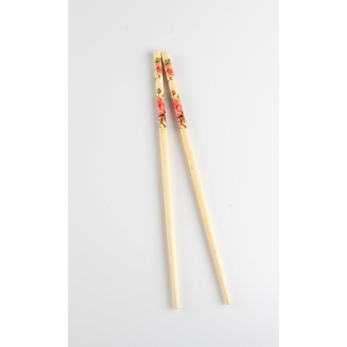 Greathings Desenli Organik Bambu Çin Çubuğu Chop Sticks 10 Çift