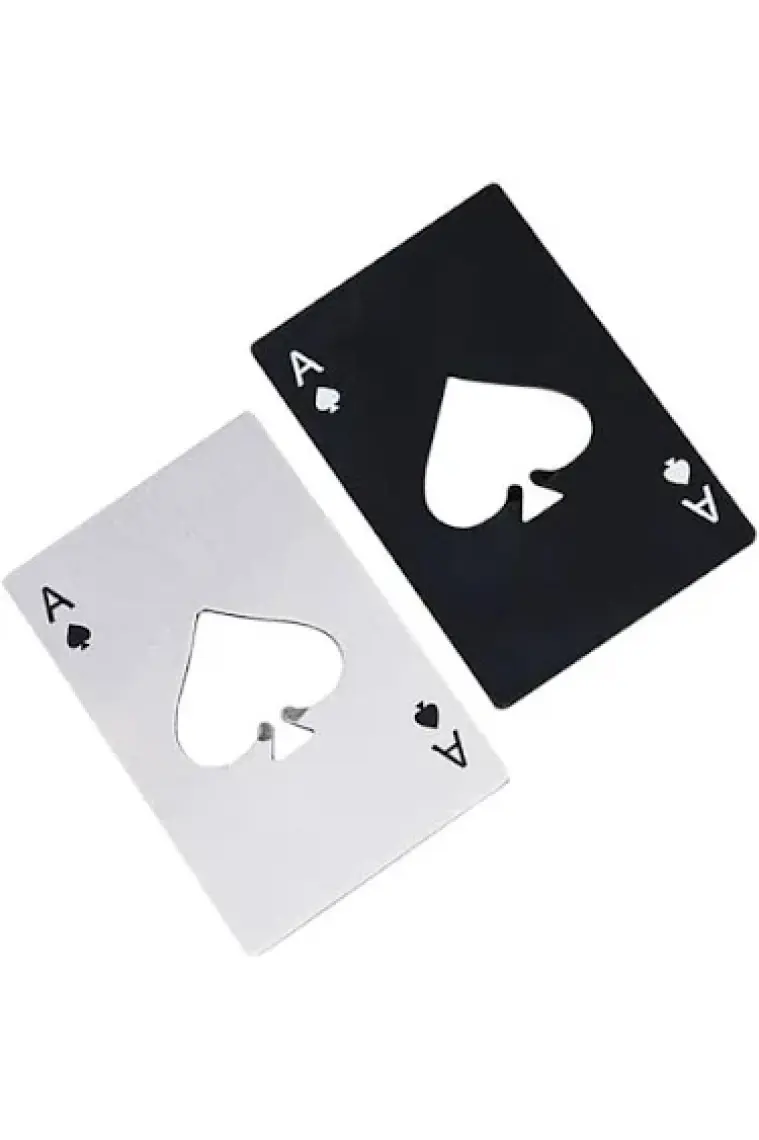 Valkyrie Poker Kart Maçı As'ı Paslanmaz Çelik Şişe Açacağı