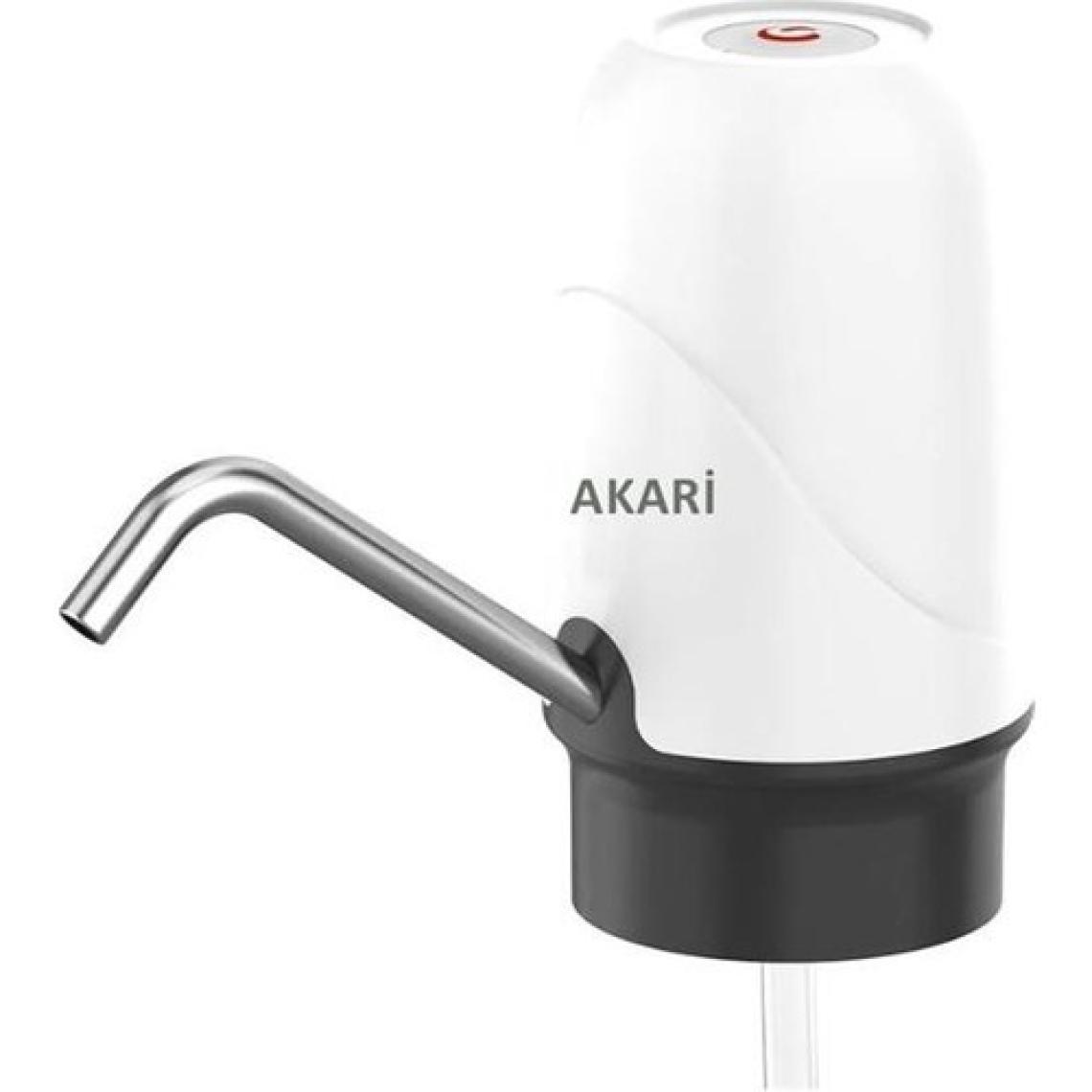 Crest Akari Şarjlı Su Pompası (Usb Şarj Grişi-Şarj Lambası-Paslanmaz Çelik)
