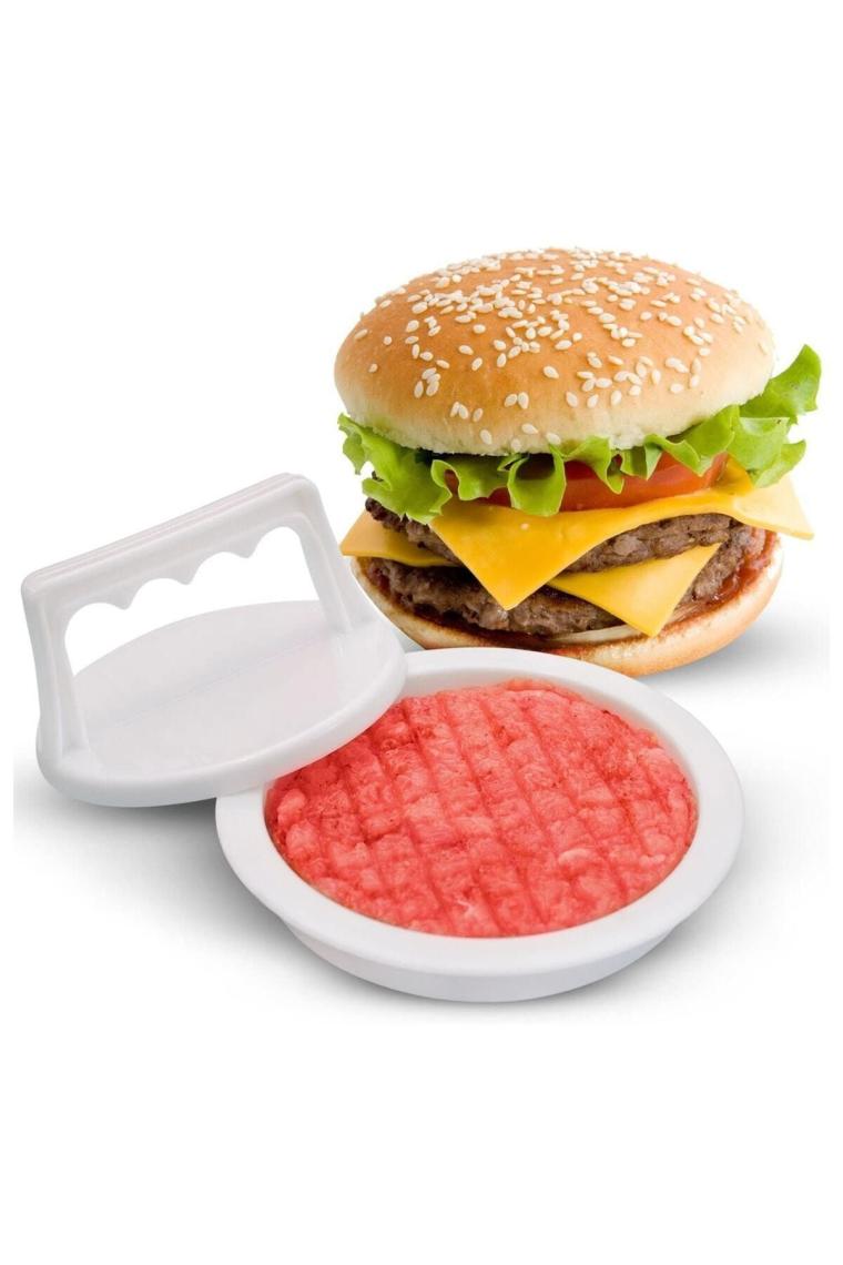 Xnews Hamburger Yapma Aparatı- Hamburger Pres ve Köfte Kalıbı