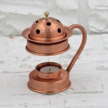 Turna Bakır Aromaterapi Bakır Tütsülük & Buhurdanlık Skoç