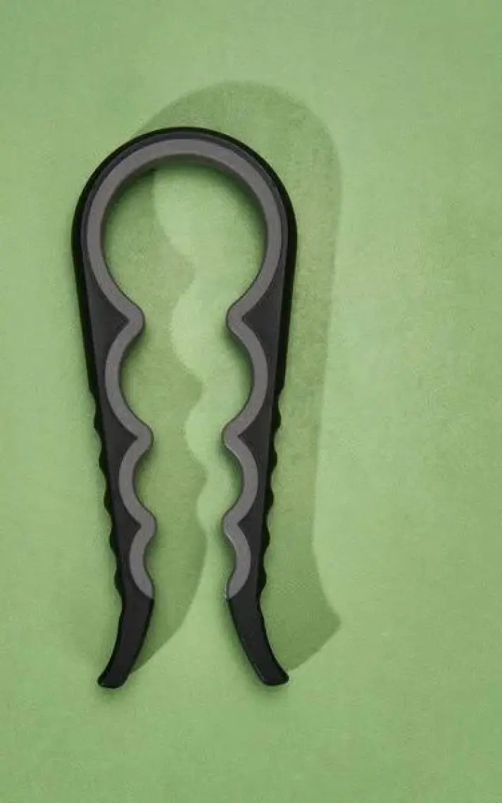 Tohana Silikon Kapak Açacağı - Gri - 26 cm