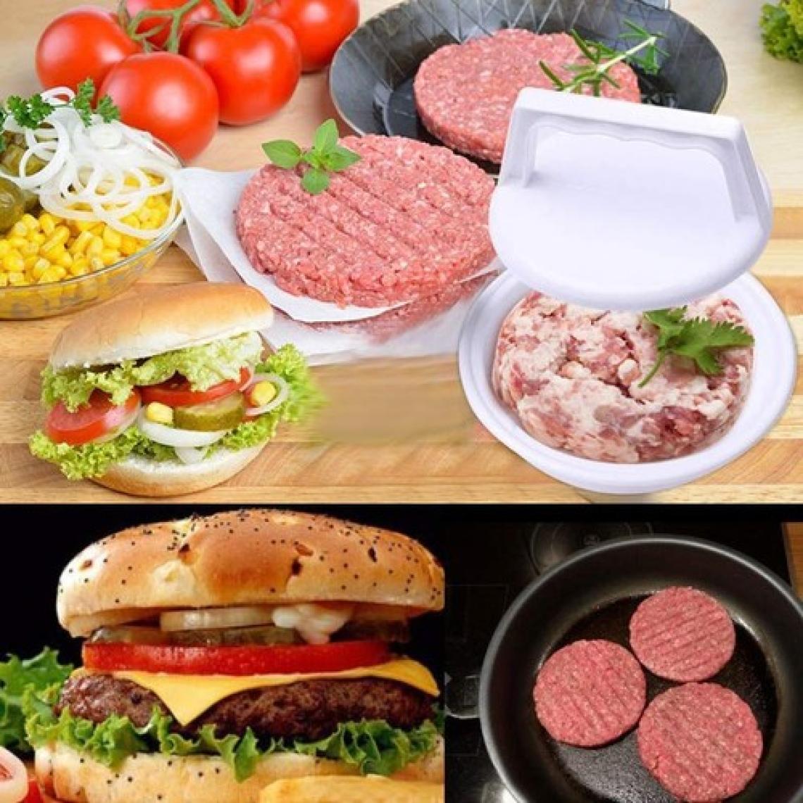 Myglobal Hamburger Yapma Aparatı- Hamburger Pres ve Köfte Kalıbı