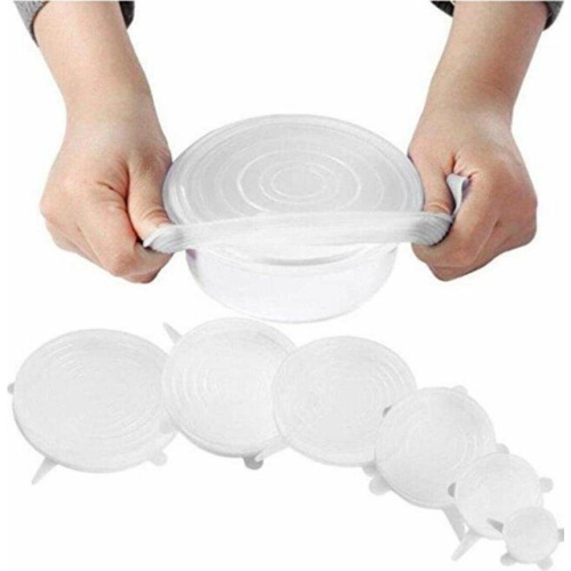 Yayke 6'lı Silikon Streç Kapak Tencere Bone
