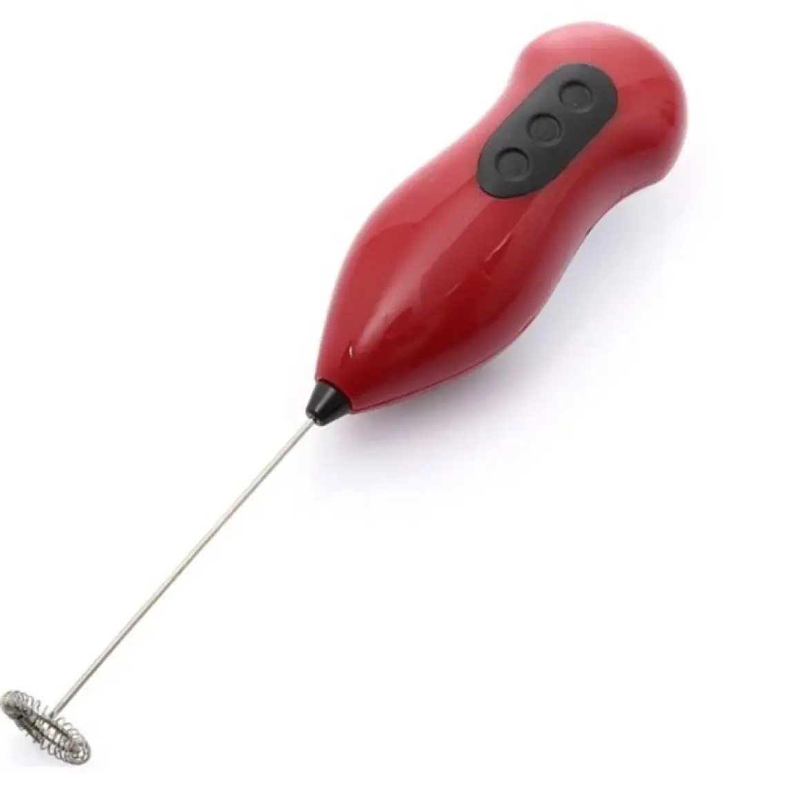 CandyShine Pilli Mini Mixer Kahve Süt Köpürtücü Karıştırıcı Cappuccino Mixer Mavi