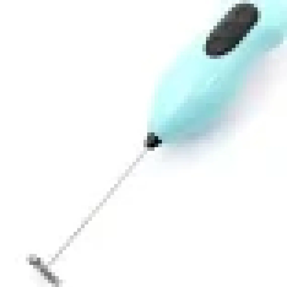 CandyShine Pilli Mini Mixer Kahve Süt Köpürtücü Karıştırıcı Cappuccino Mixer Mavi