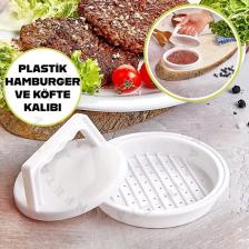Hamburger Köfte Kalıbı Köfte Presi Şekillendirici Burger Press Pratik Köfte Yapma