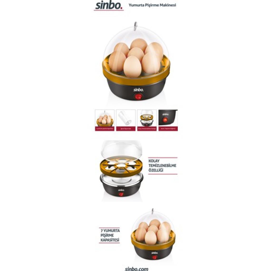 Sinbo SEB-5806 Yumurta Pişirme Makinesi