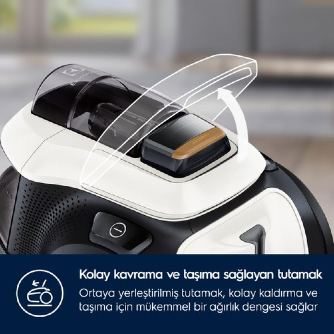 Electrolux Pure C9 PC91-ALRG Toz Torbasız Elektrikli Süpürge, 10 Yıl Motor Garantili