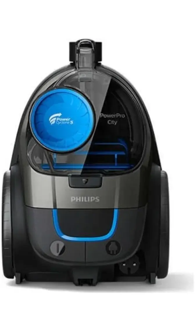 Philips PowerPro City FC9332/07 Toz Torbasız Süpürge - Yüksek Emiş Gücü, HEPA Filtre ve 1.5 L Toz Haznesi ile Ev Tipi Kullanım için