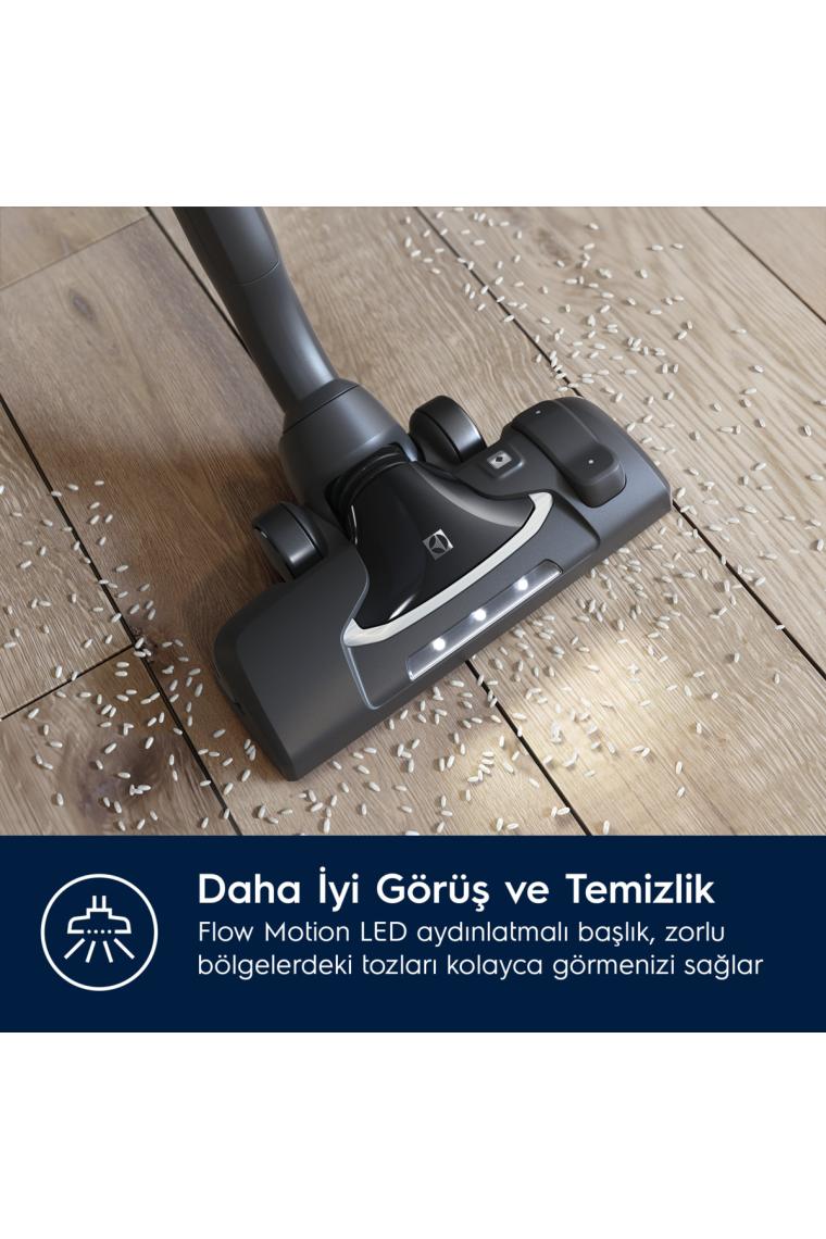 Pure C9 PC91-8STM Toz Torbasız Elektrikli Süpürge, 7 Kademeli Filtreli, 10 Yıl Motor Garantili