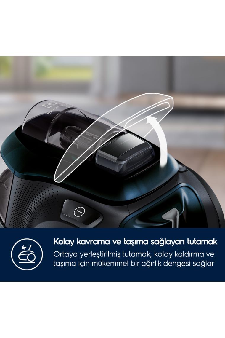 Pure C9 PC91-8STM Toz Torbasız Elektrikli Süpürge, 7 Kademeli Filtreli, 10 Yıl Motor Garantili