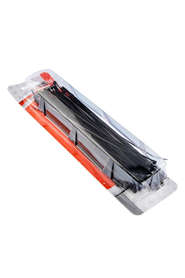 Plastik Kablo Bağı Cırt Kelepçe 200 Mm X 2.5 Mm Siyah 100 Adet