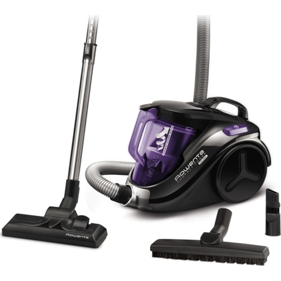 Rowenta ROW RQ3719TA Compact Power Cyclonic 750 Watt Toz Torbasız Elektrikli Süpürge [Mor] - 2211400152