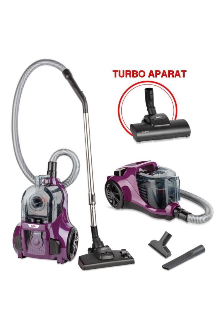 Fakir Ranger Comfort Turbo Başlıklı 890 W Toz Torbasız Süpürge