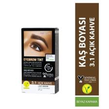 Eyebrow Tint Vegan Kaş Boyası Seti 3.1 Açık Kahve