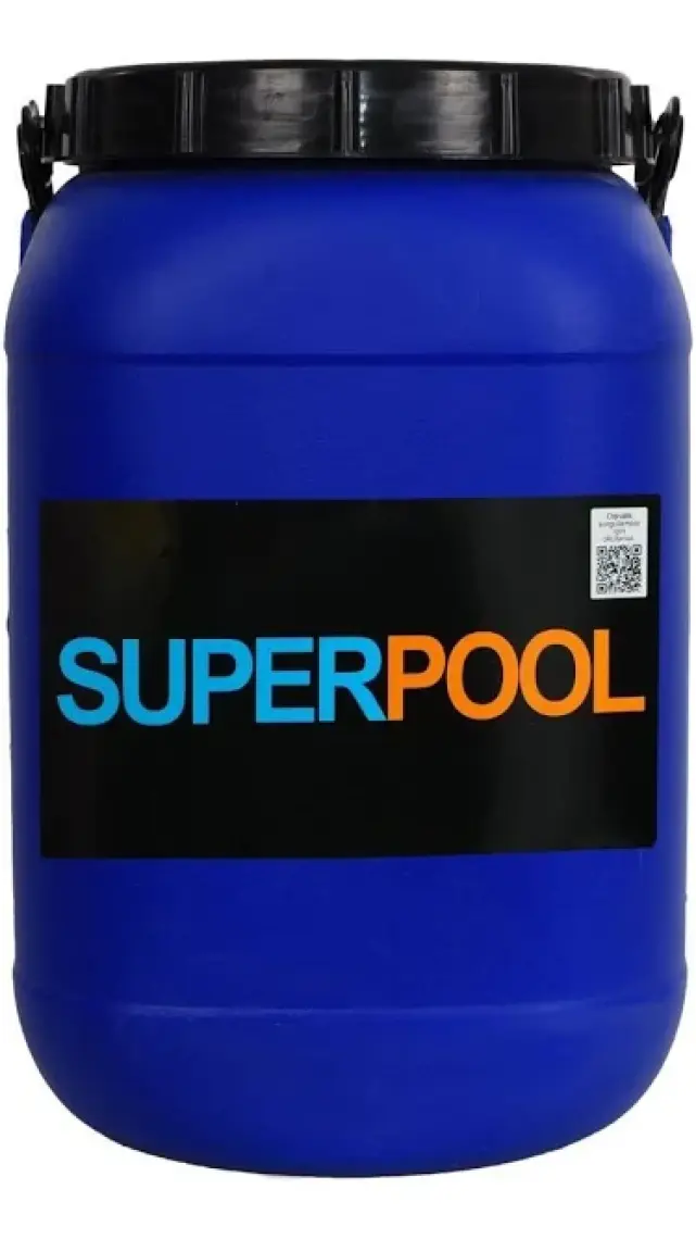 SPP Superpool Superchlor 56 Toz Klor 56 GR 25 KG Havuz Kimyasalı