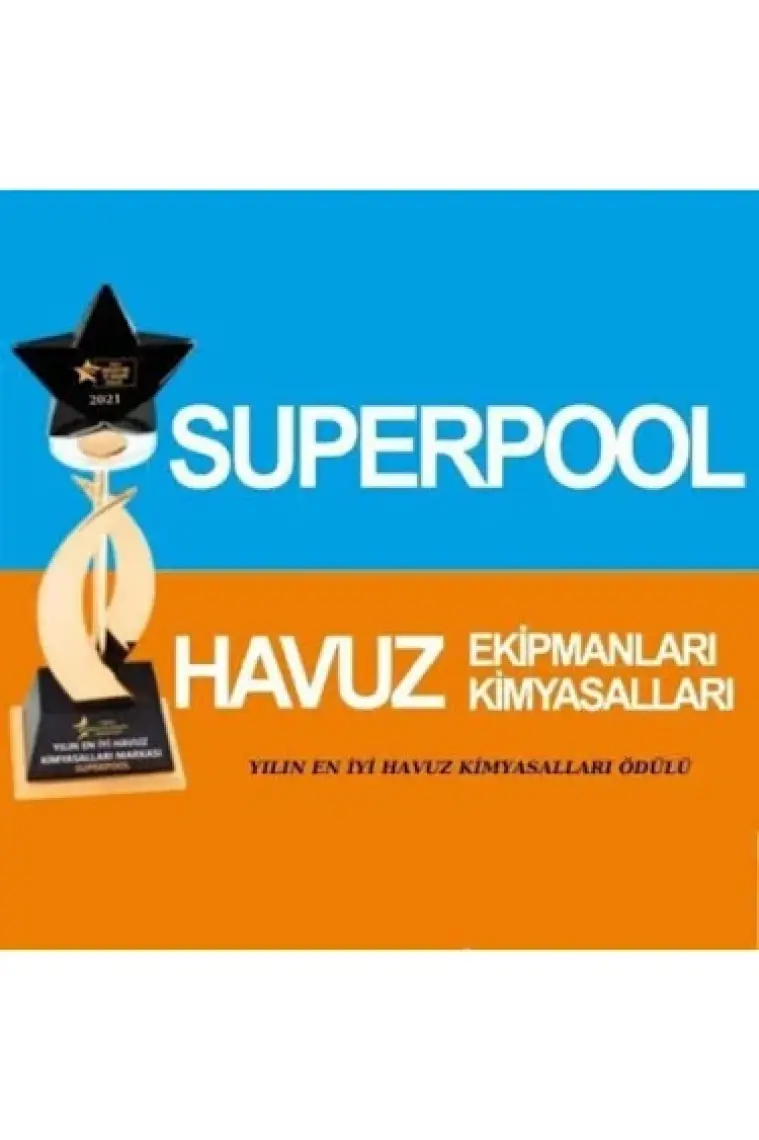 SPP Superpool Superchlor 56 Toz Klor 56 GR 25 KG Havuz Kimyasalı