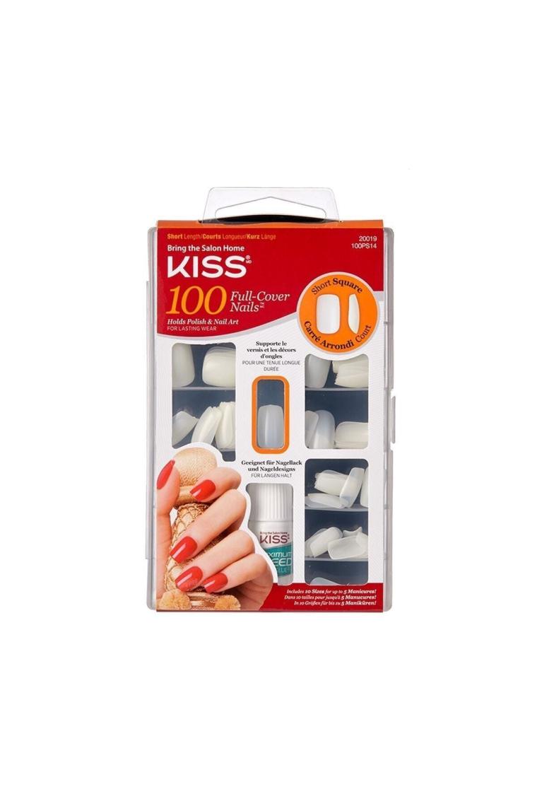 Renksiz Takma Tırnak Seti Ypıştırıcılı 100'lü Paket - 100ps14c - 731509200195