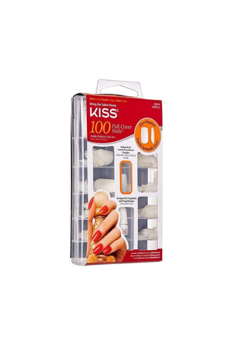 Renksiz Takma Tırnak Seti Ypıştırıcılı 100'lü Paket - 100ps14c - 731509200195