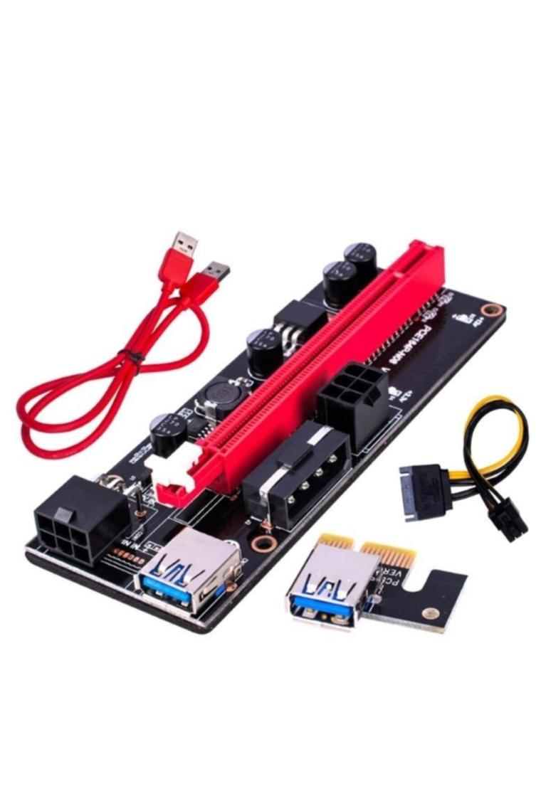 4842 Pcı E Express 1x To 16x Usb 3.0 009s Riser Yükseltici Uzatma Kartı 008s
