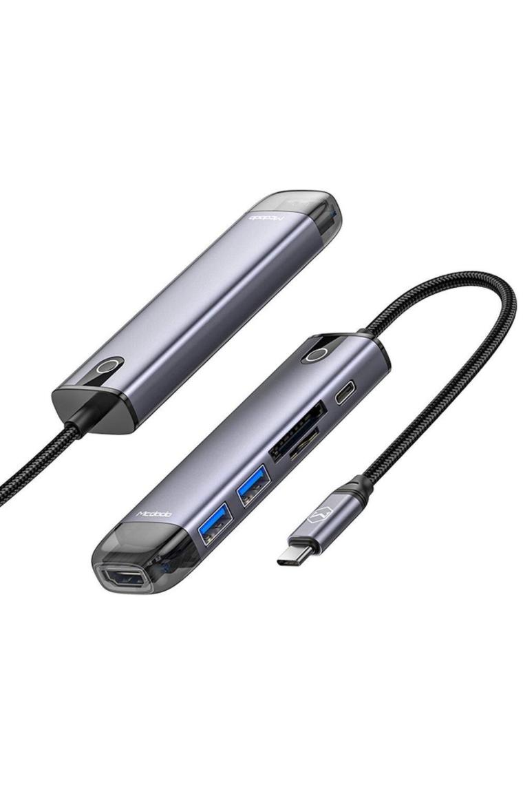 6 In 1 Type C Macbook Çevirici Çoklayıcı Adaptör