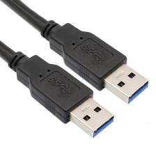 30 Cm 2 Ucu Usb 3.0 2 Ucu Erkek Kablo Hızlı Veri Aktarımı