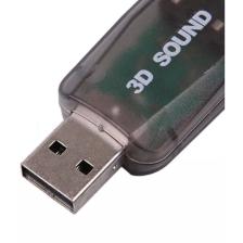 4504 5+1 Harici Laptop Usb Ses Kartı 3.5mm Kulaklık Mikrofon Çevirici