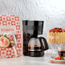 Schafer Robusta Filtre Kahve Makinesi - Siyah - 800 Watt