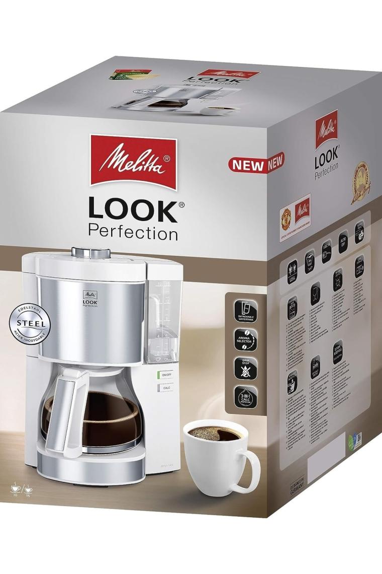 Melitta Look V Perfection Filtre Kahve Makinesi Beyaz
