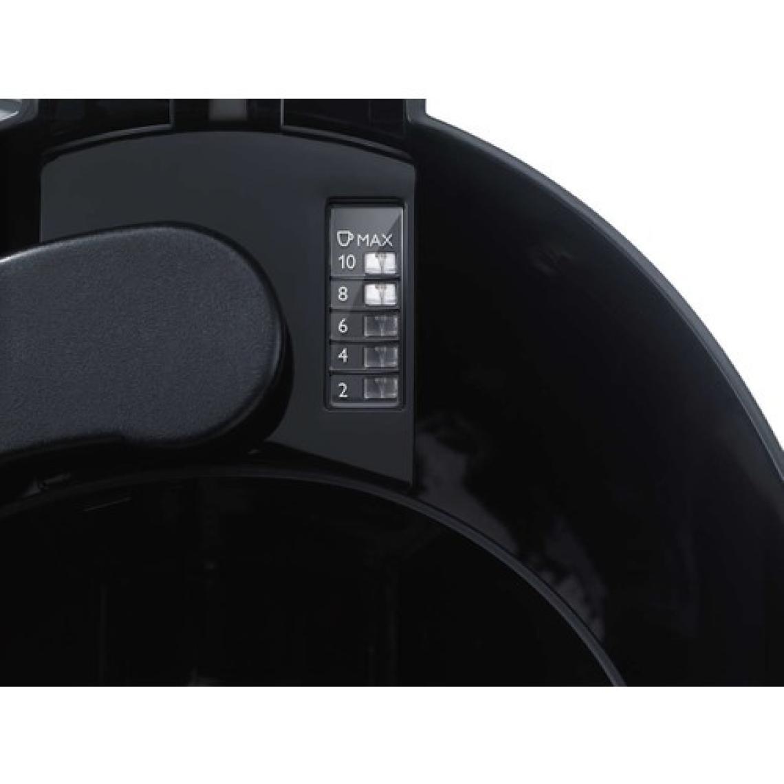 Philips HD7462/20 Filtre Kahve Makinesi, 1,2 Litre Kapasite, Otomatik Kapanma, Cam Demlikli, Siyah ve Metal,