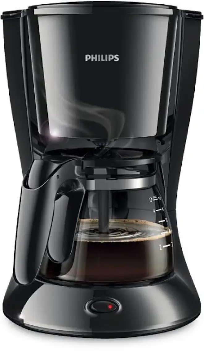 Philips HD7461/20 Daily Collection Filtre Kahve Makinesi,  1,2 Litre Kapasite, Cam Demlikli, Otomatik Kapanma,