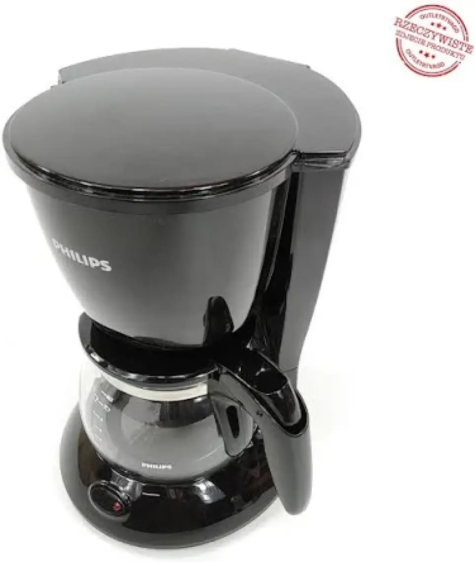 Philips HD7461/20 Daily Collection Filtre Kahve Makinesi,  1,2 Litre Kapasite, Cam Demlikli, Otomatik Kapanma,