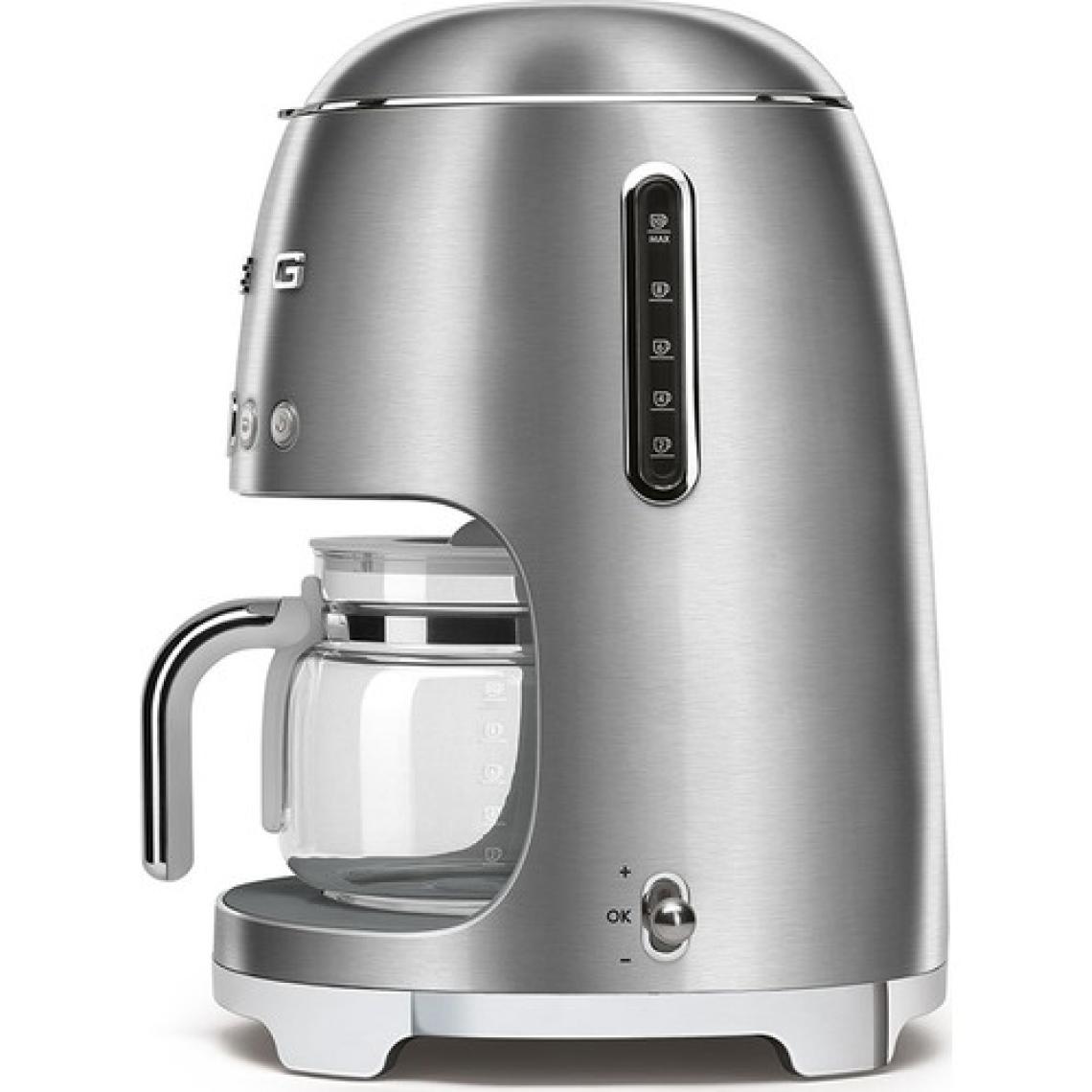 Smeg DCF02SSEU Retro Inox Filtre Kahve Makinesi