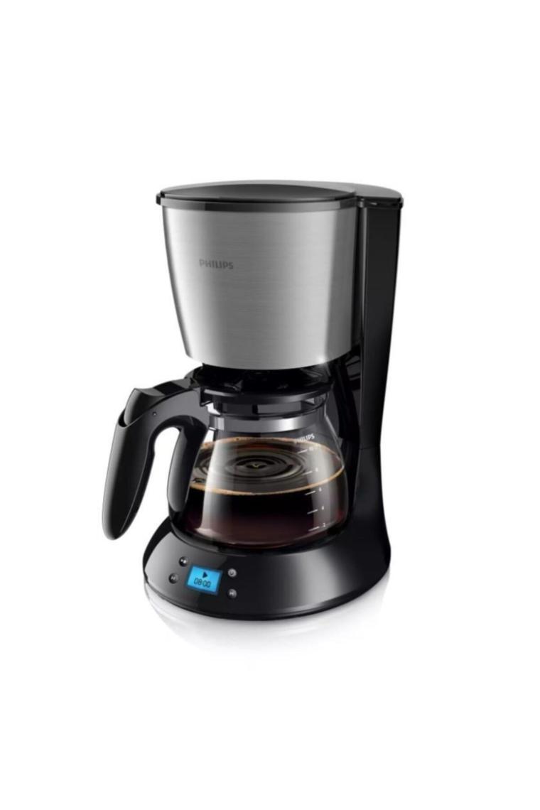 Philips Filtre Kahve Makinesi, 1,2 Lt Kapasite, Otomatik Kapanma, Cam Demlikli, Kolay Doldurma, Zamanlayıcı, HD7459/20