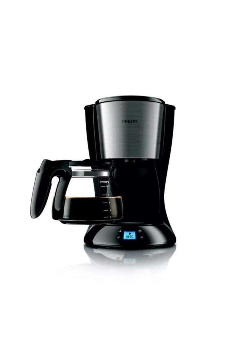 Philips Filtre Kahve Makinesi, 1,2 Lt Kapasite, Otomatik Kapanma, Cam Demlikli, Kolay Doldurma, Zamanlayıcı, HD7459/20