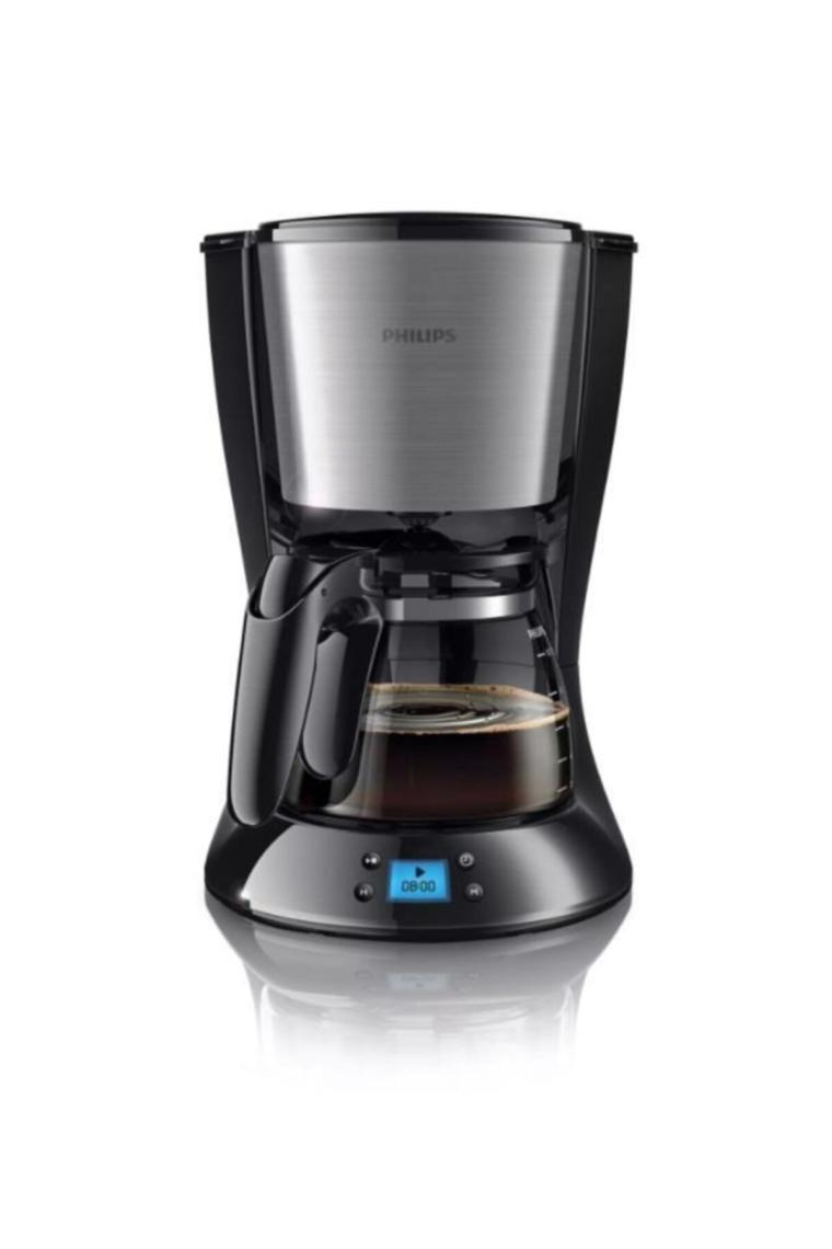 Philips Filtre Kahve Makinesi, 1,2 Lt Kapasite, Otomatik Kapanma, Cam Demlikli, Kolay Doldurma, Zamanlayıcı, HD7459/20