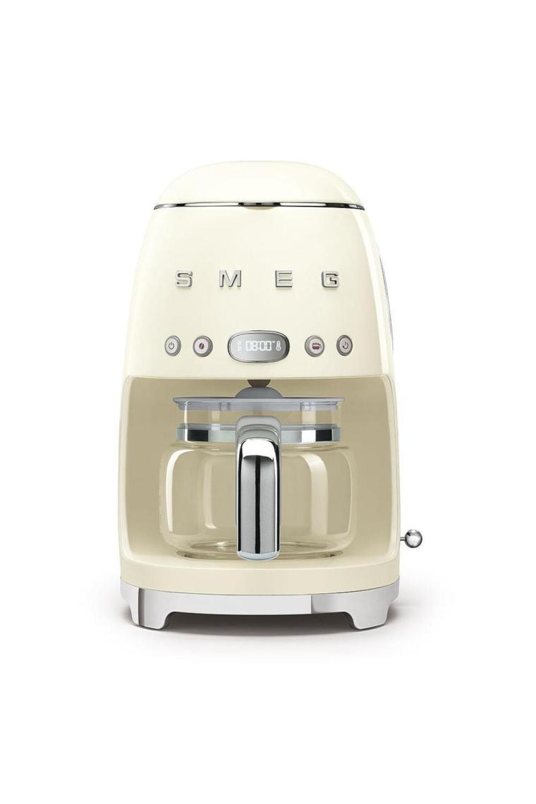Dcf01creu Filtre Kahve Makinesi , 50’s Style, Krem