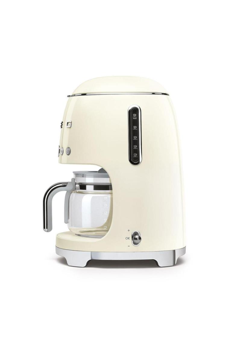 Dcf01creu Filtre Kahve Makinesi , 50’s Style, Krem