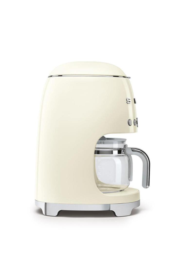 Dcf01creu Filtre Kahve Makinesi , 50’s Style, Krem